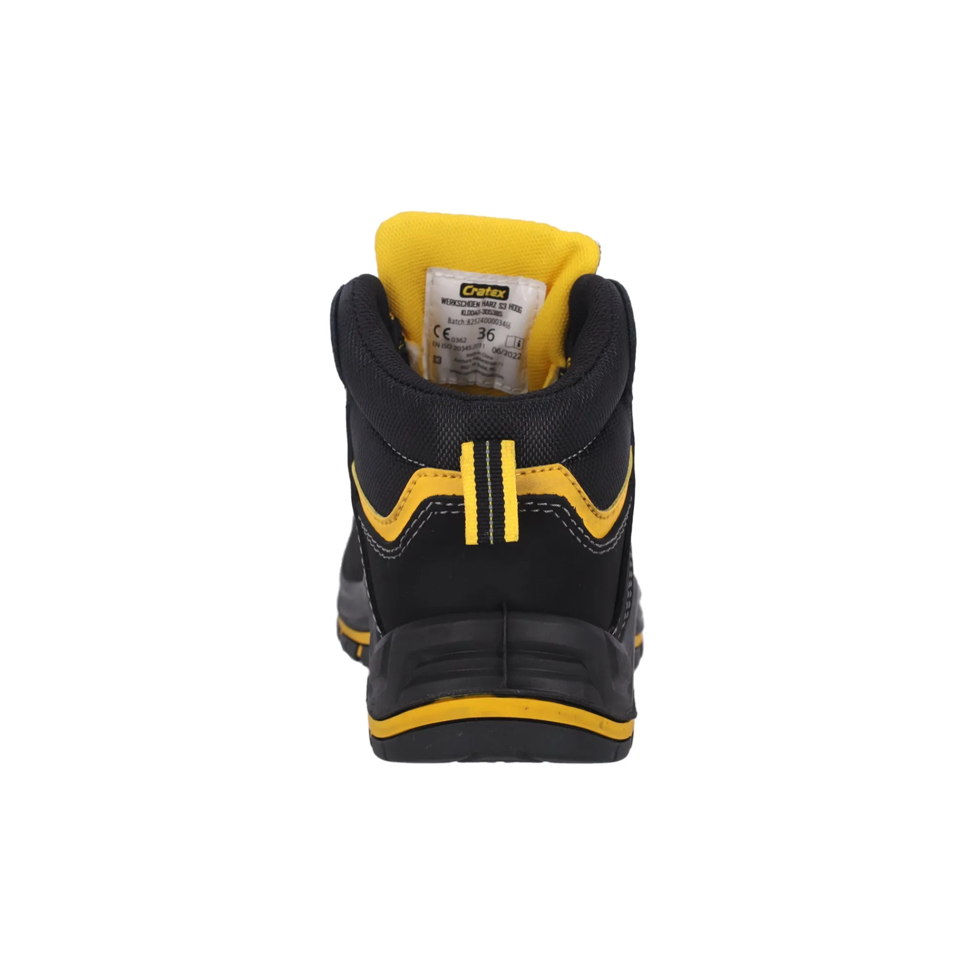 Cratex Werkschoenen|Veiligheidsschoenen>Veiligheidsschoen Harz S3 Hoog 36