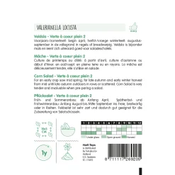 Horti Tops Moestuin>Veldsla Verte á coeur plein 2