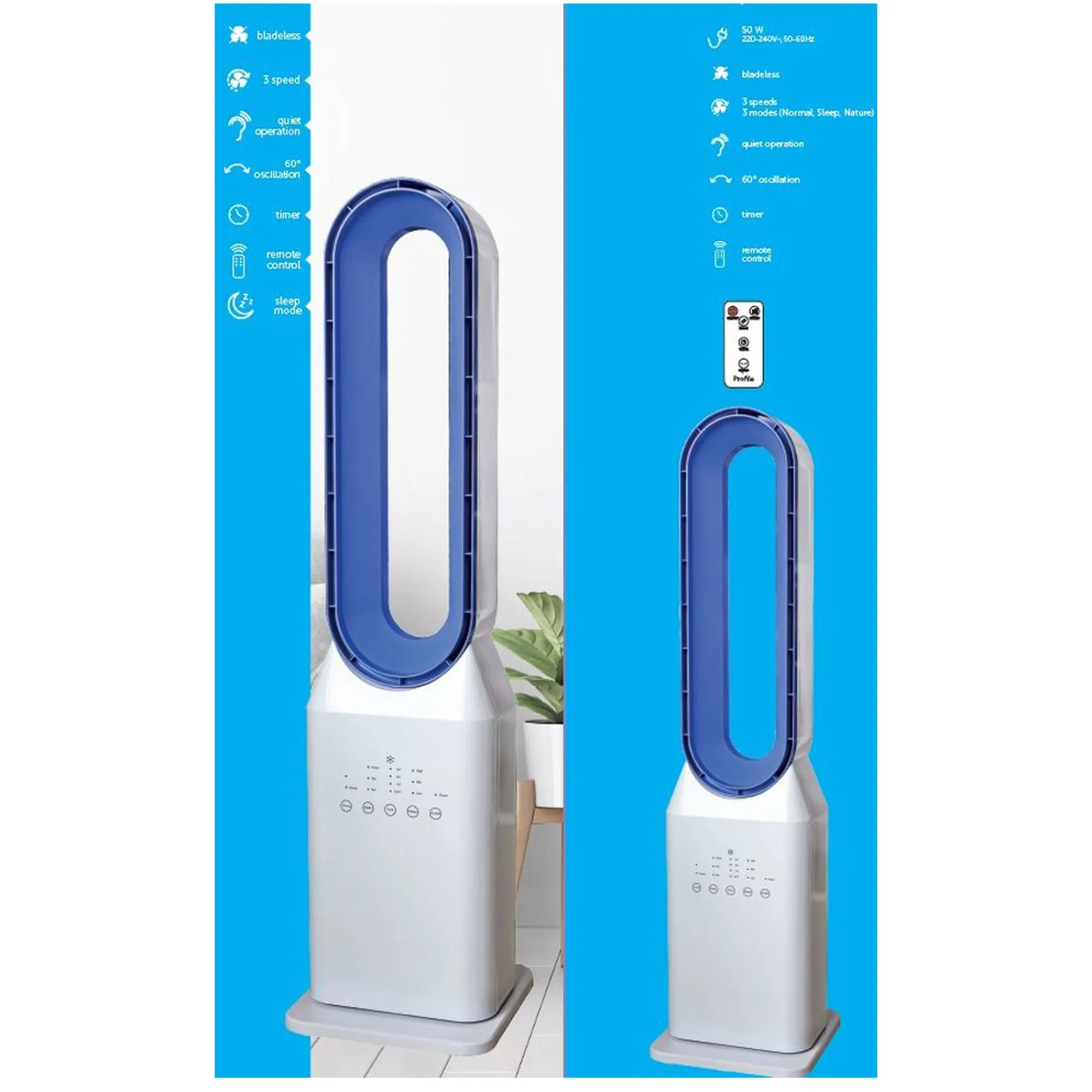 Profile Verkoeling>Ventilator bladeless