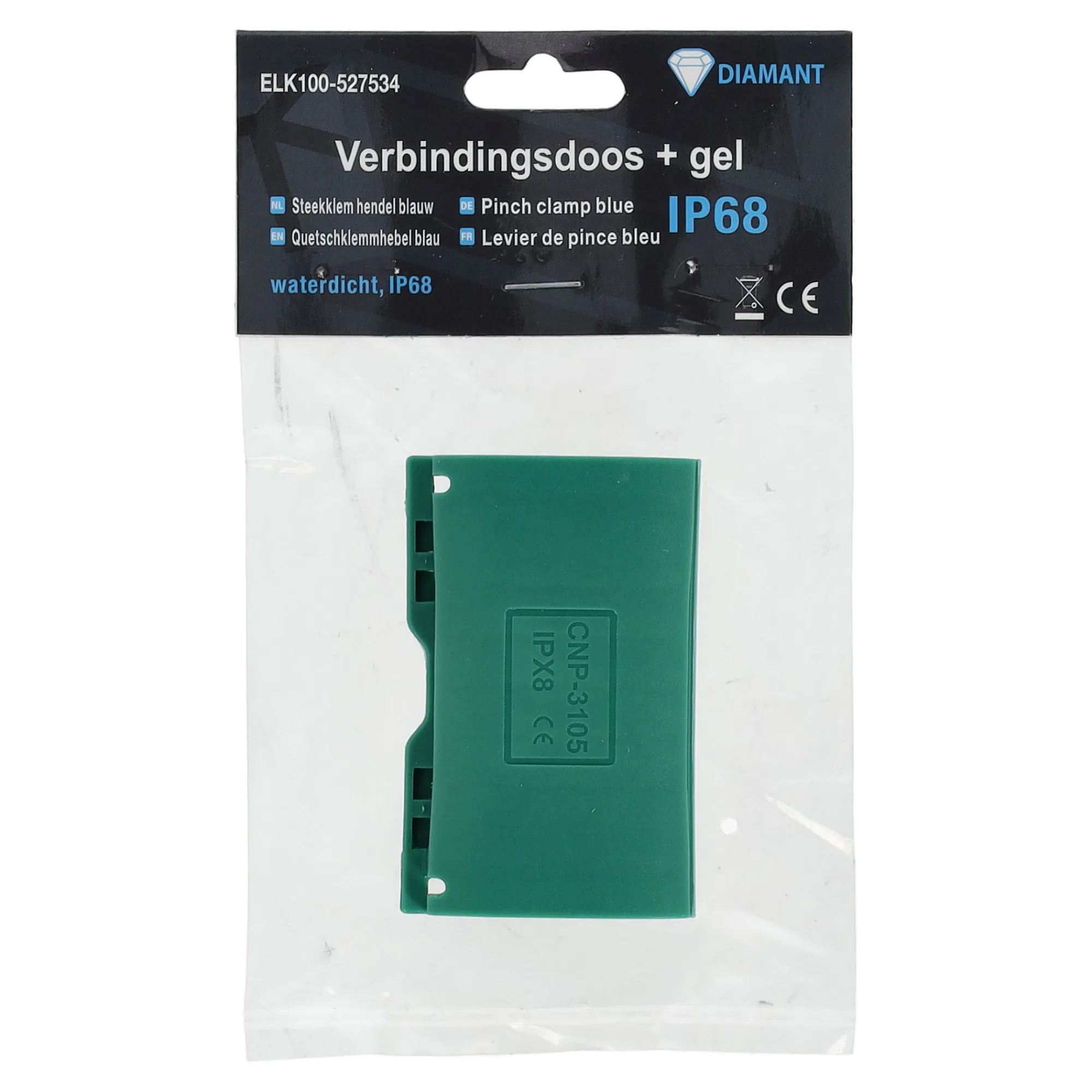 Diamant Installatiemateriaal>Verbindingsdoos met gel IP68