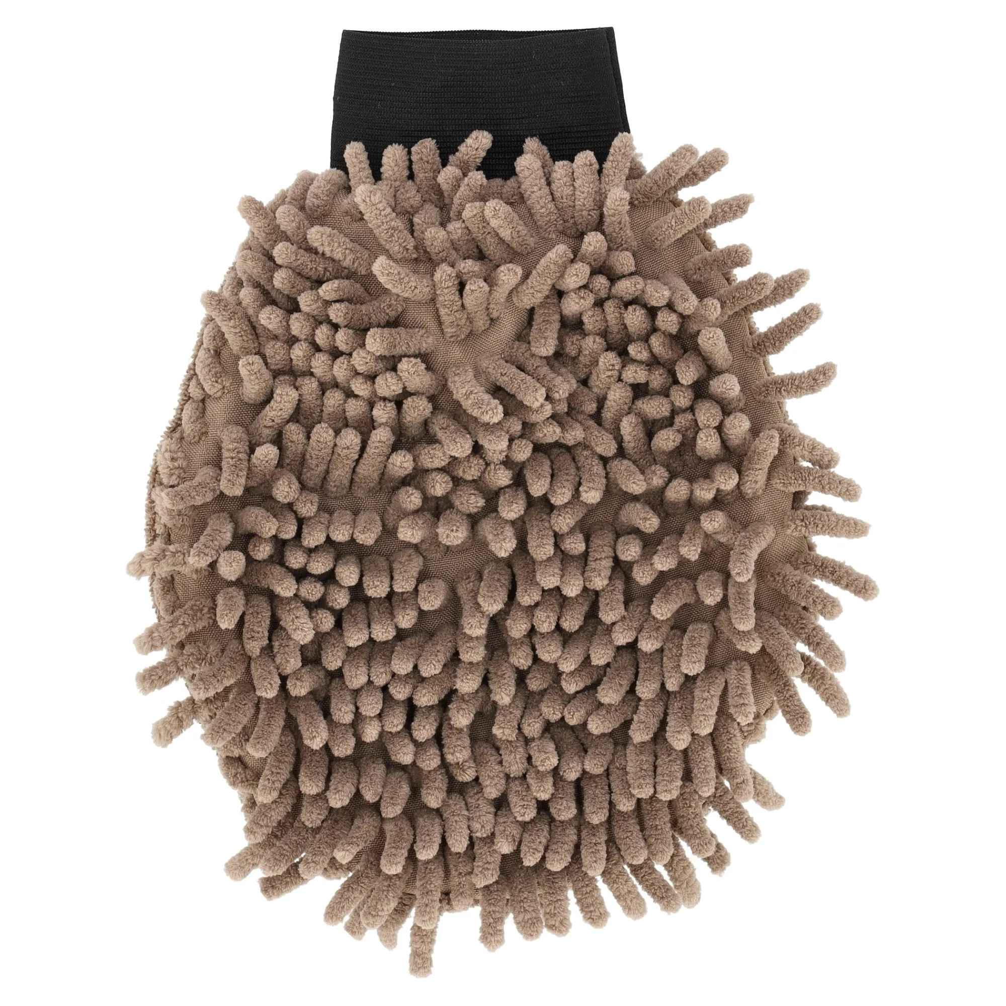 Friendly Pet Hondenverzorging>Verzorginshandschoen absorb Flava taupe/blauwe FP