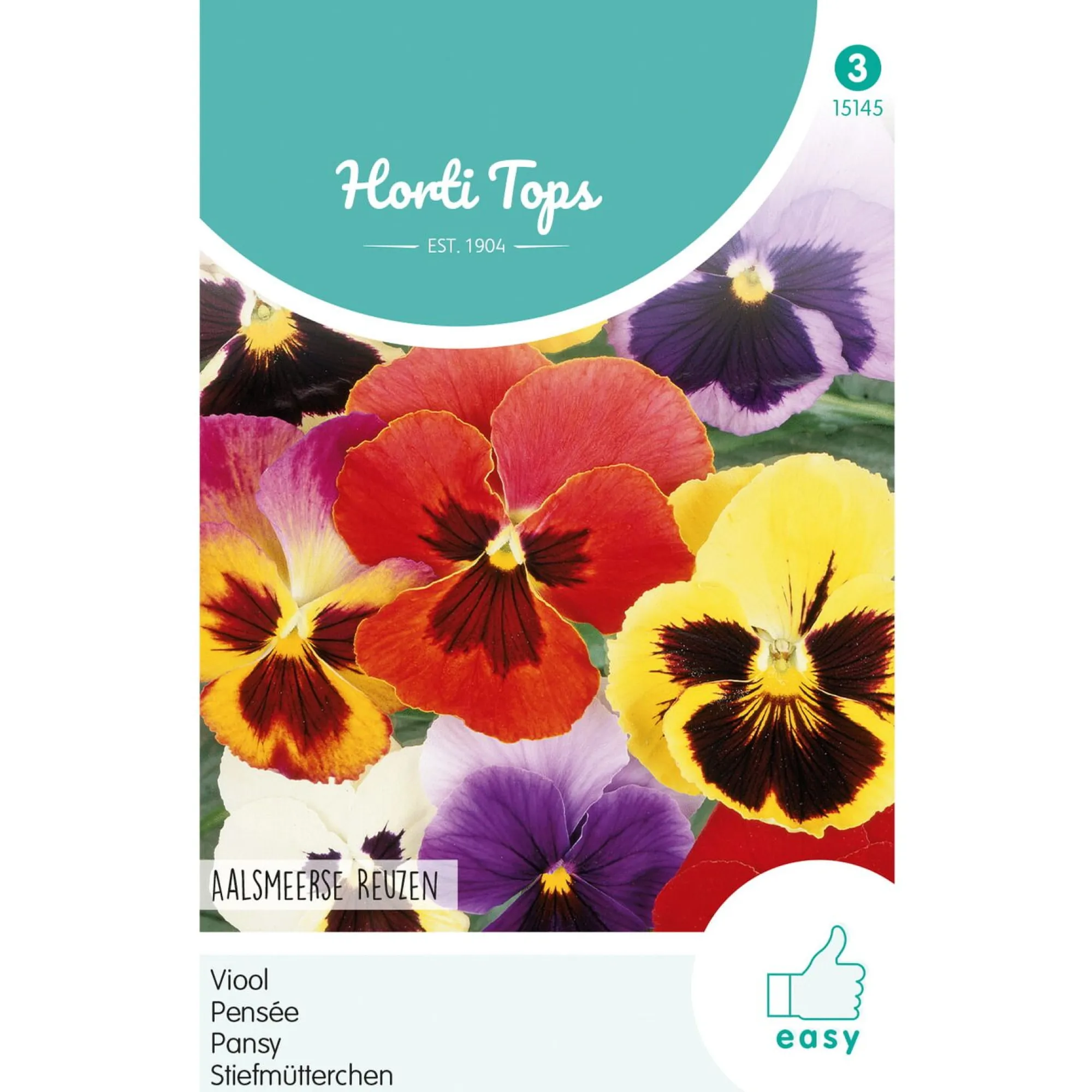 Horti Tops Moestuin>Viooltjes Aalsmeerse Reuzen