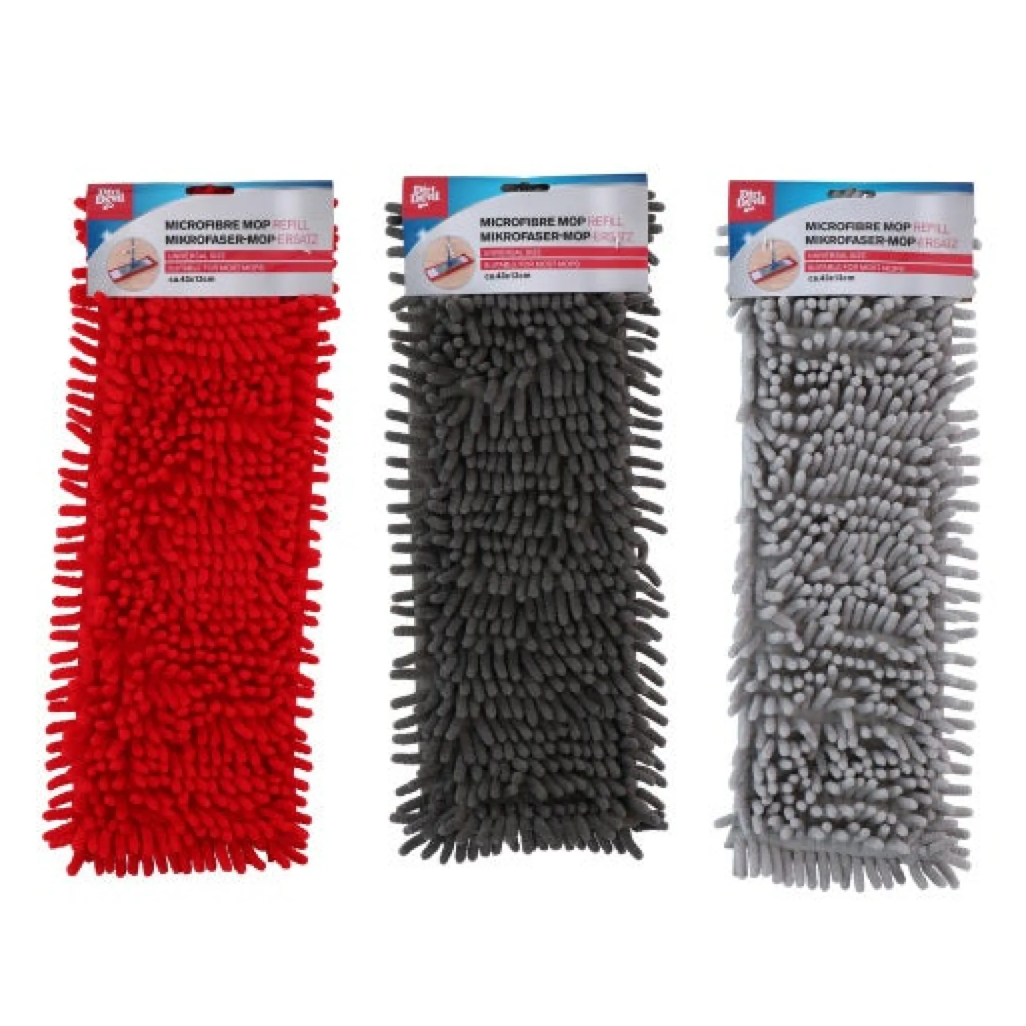 Dirt Devil Schoonmaken>Vloermop navul 3 assorti