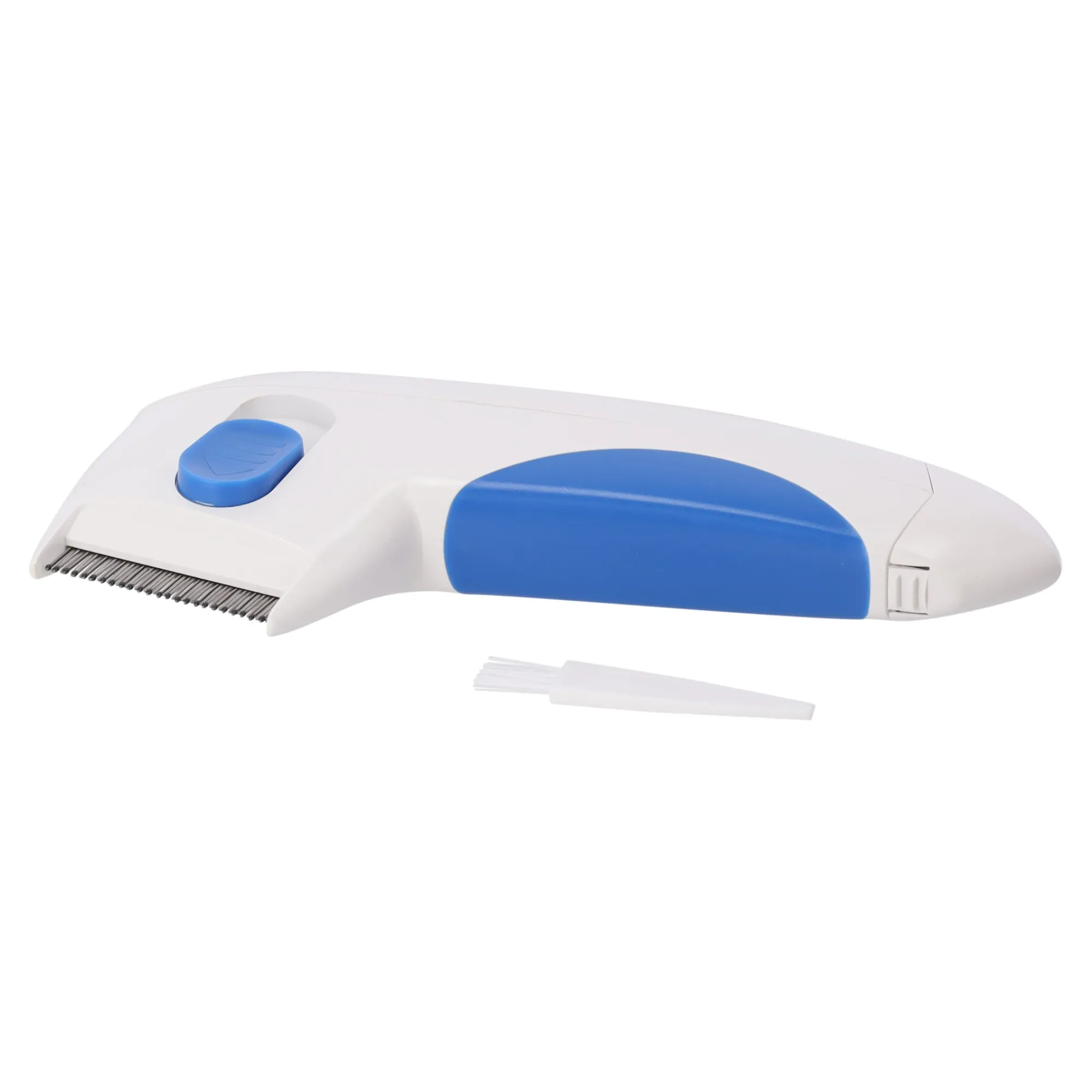 Friendly Pet Kattenverzorging>Vlooienkam elektr Puleks wit 17cm