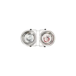 Friendly Pet Voerbak Kat>Voederbak duo met houder 13cm RW006