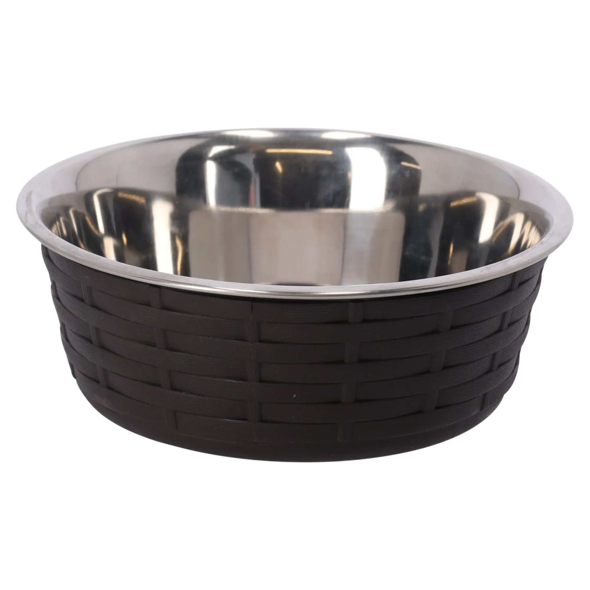Friendly Pet Voerbak Kat>Voederbak vlechtwerk bruin 17cm