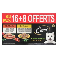 Cesar Hondenvoer>Voer hond 16+8