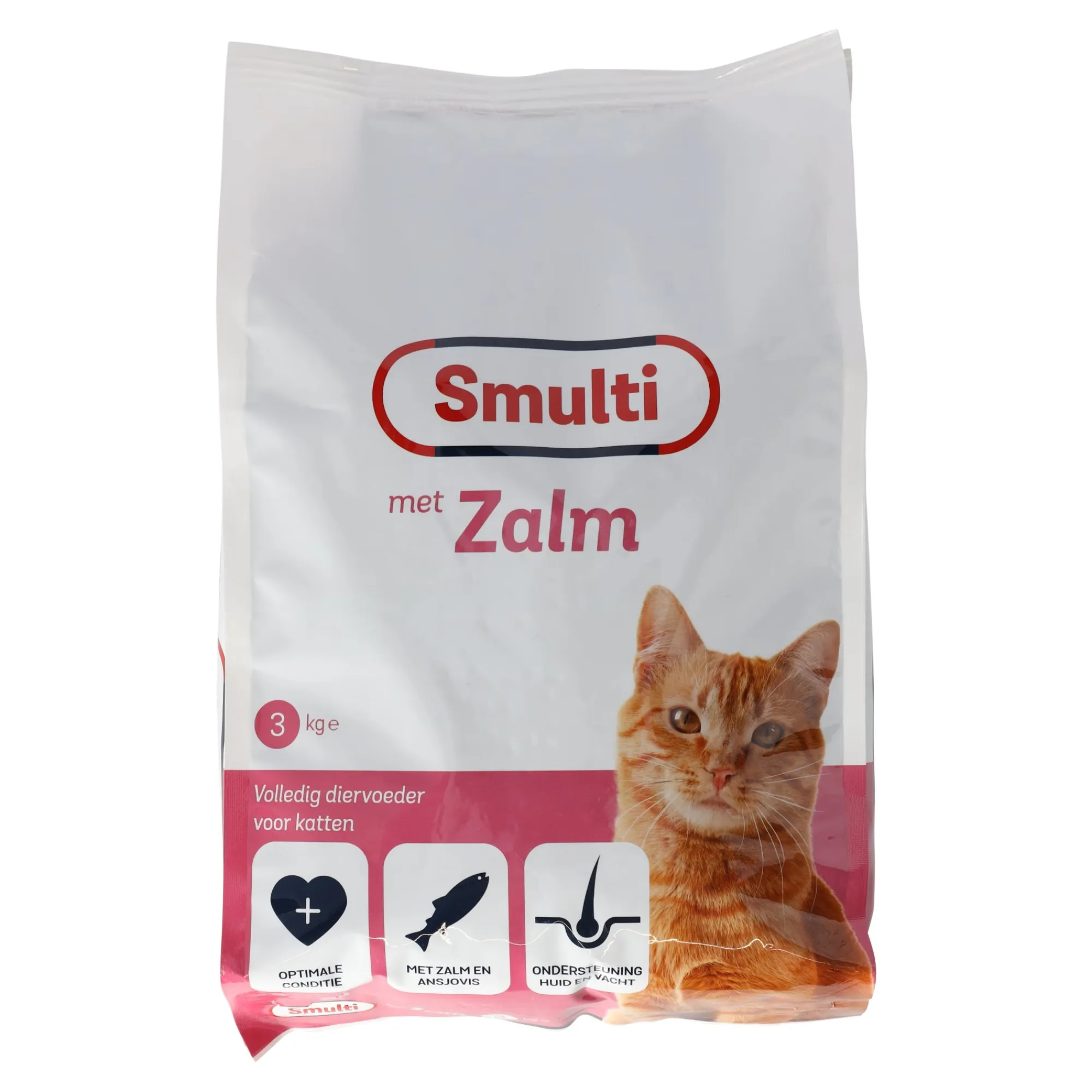 Smulti Kattenvoer>Voer kat adult zalm 3kg