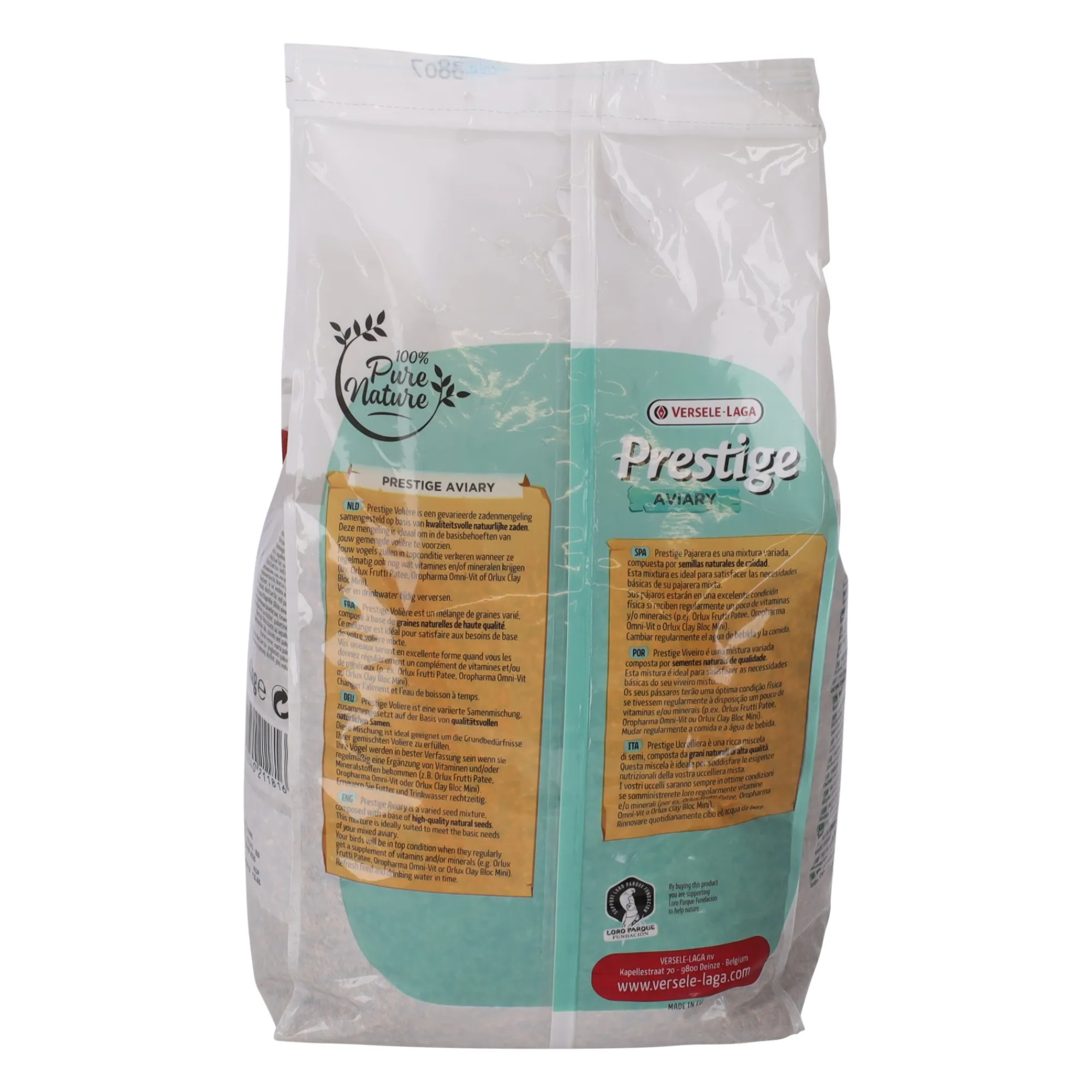 Versele Laga Vogelvoer>Voer voor vogels in volière 4 kg Prestige