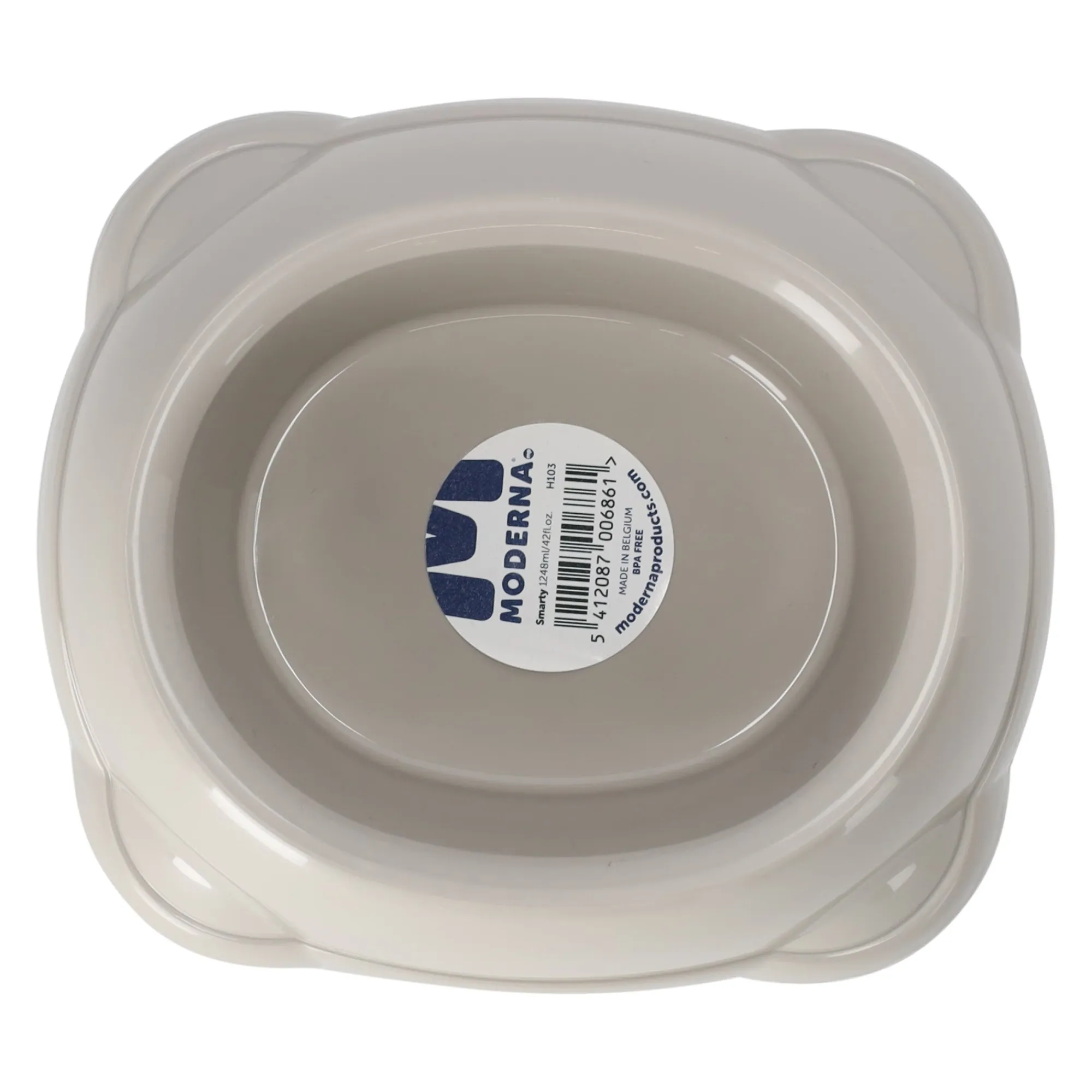 Moderna Drink- En Voerbak Hond>Voerbak hond smarty 3 19cm grijs