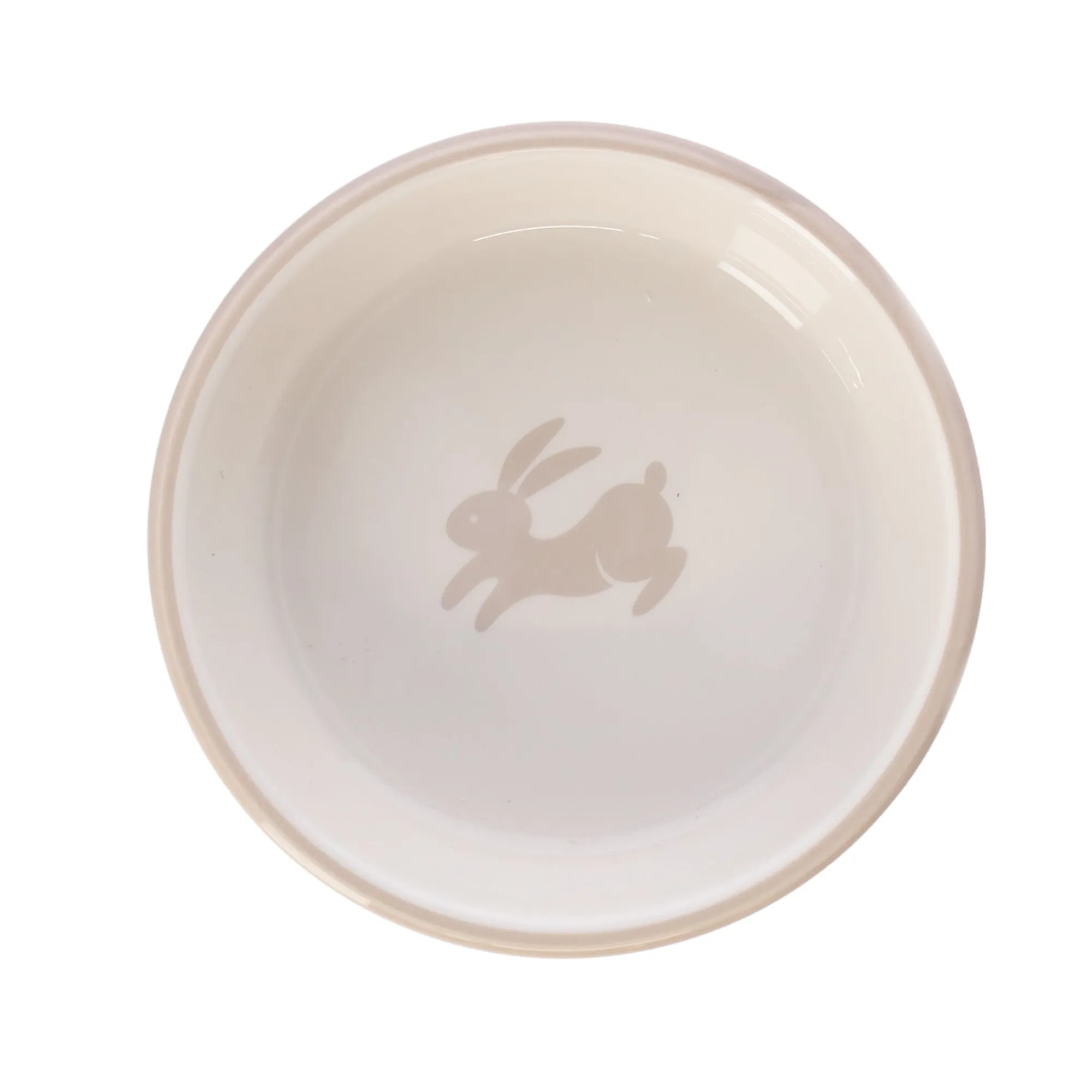 Friendly Pet Voer- En Drinkbakken Knaagdier>Voerbak knaagdier bunny beige 13cm