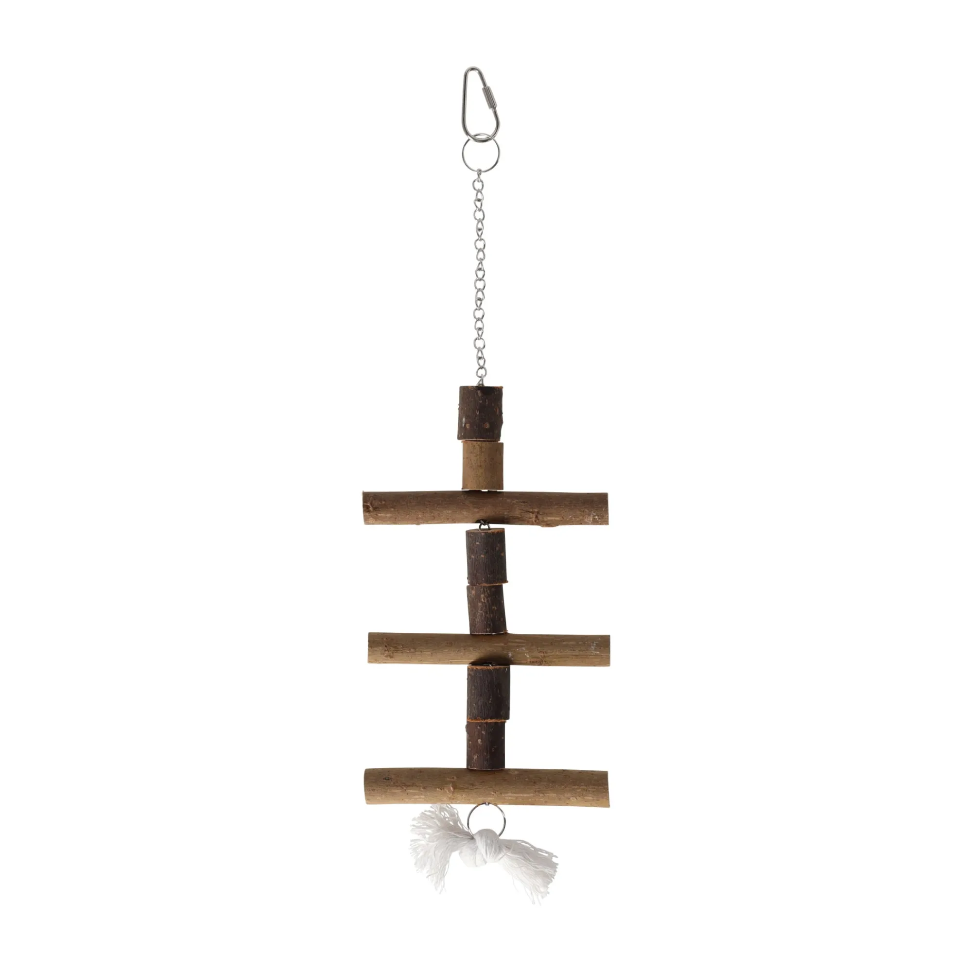 Friendly Pet Vogelspeelgoed>Vogel touw+hout 40cm