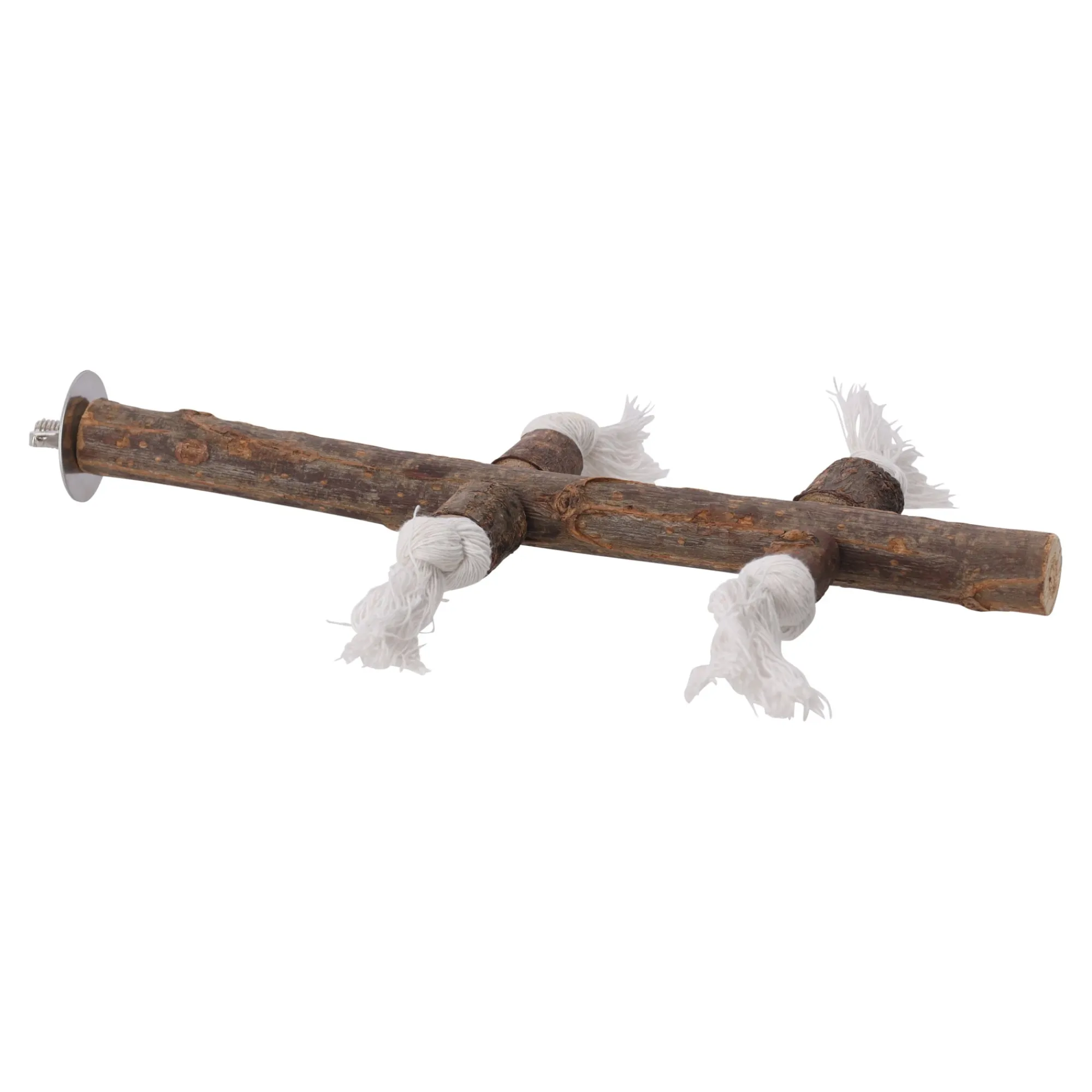 Friendly Pet Vogelspeelgoed>Vogel zitstok hout+touw 25cm