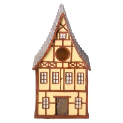Vogelhuisjes>Vogelhuis vakwerkhuis 25cm assorti