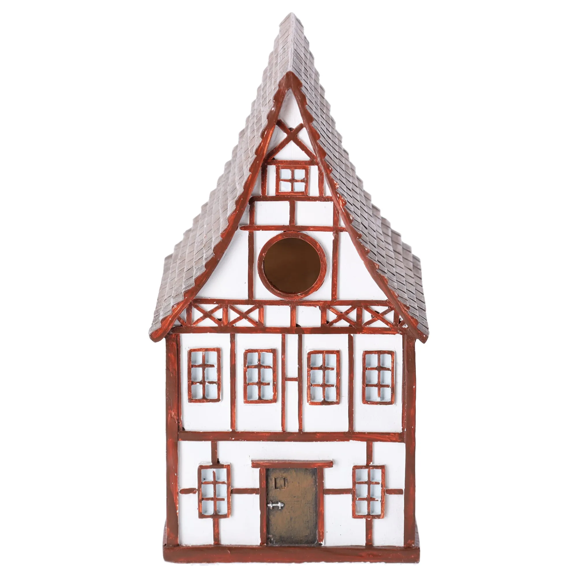 Vogelhuisjes>Vogelhuis vakwerkhuis 25cm assorti