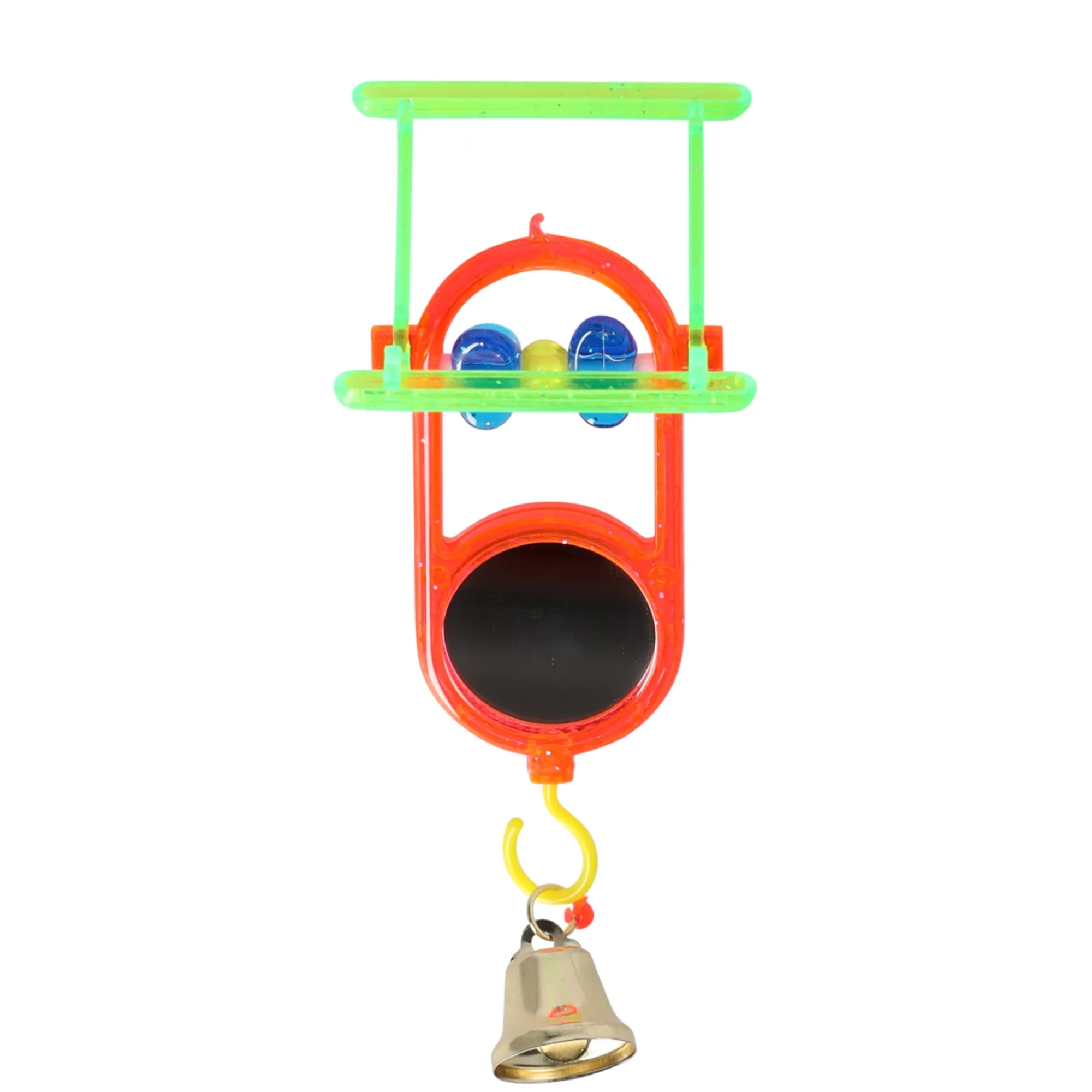 Friendly Pet Vogelspeelgoed>Vogelspeelgoed spiegel + bel
