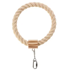 Friendly Pet Vogelspeelgoed>Vogelspeelgoed touw ring 18cm