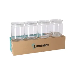 Luminarc Opbergen|Koken & Tafelen>Voorraadpot 4x 0,75l 4pcs