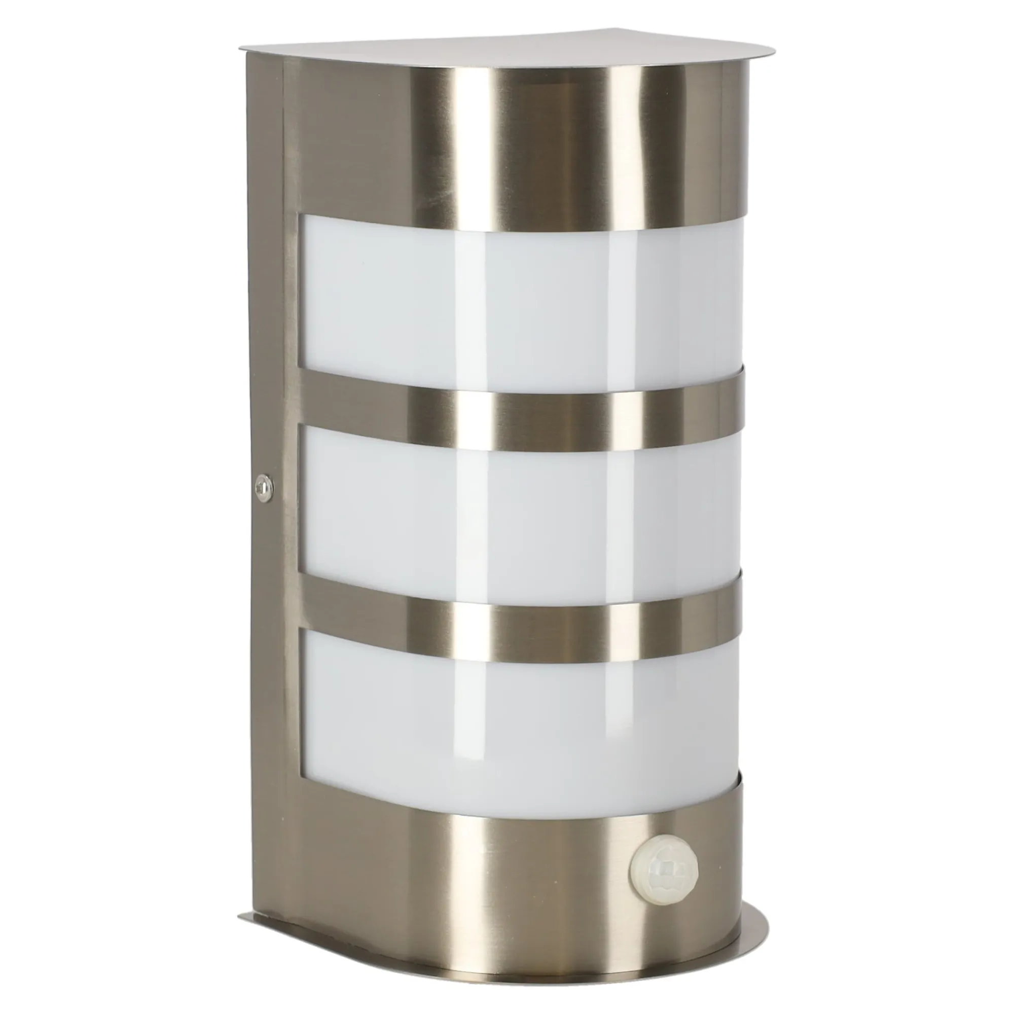 Diamant Buitenverlichting|Buitenverlichting>Wandlamp Bardolino RVS bewegingssensor