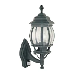 Diamant Buitenverlichting|Buitenverlichting>Wandlamp Biella staand + bewegingssensor