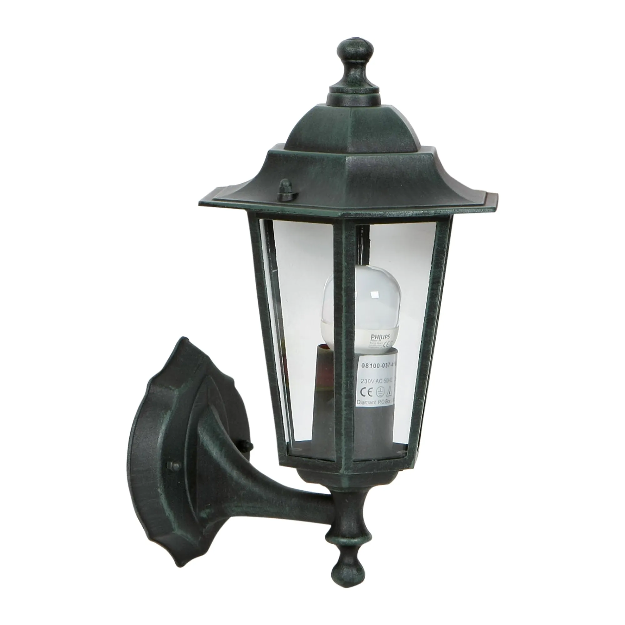 Diamant Buitenverlichting|Buitenverlichting>Wandlamp Bologna staand
