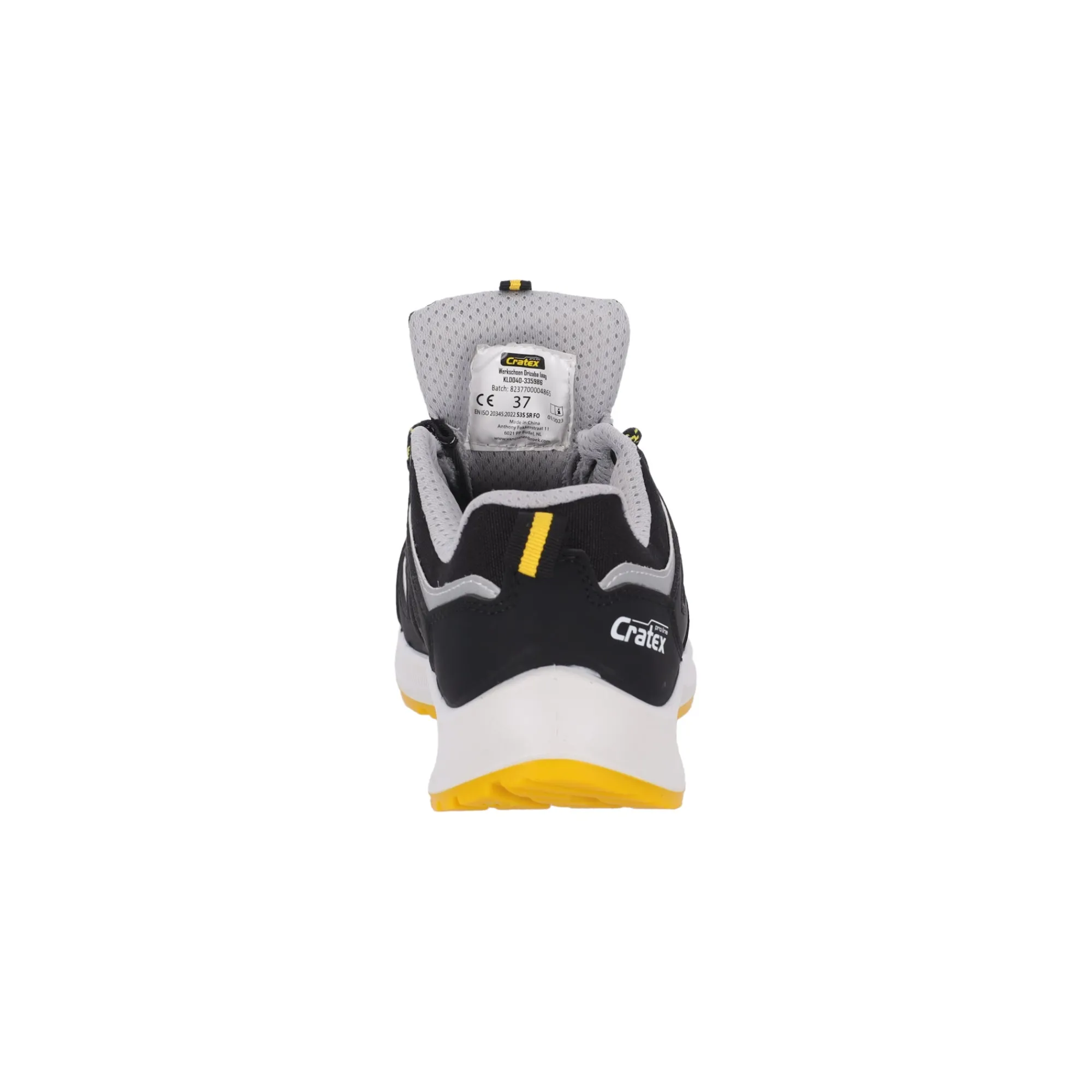 Cratex Pro Line Werkschoenen|Veiligheidsschoenen>Werkschoen Orizaba S3S laag 36