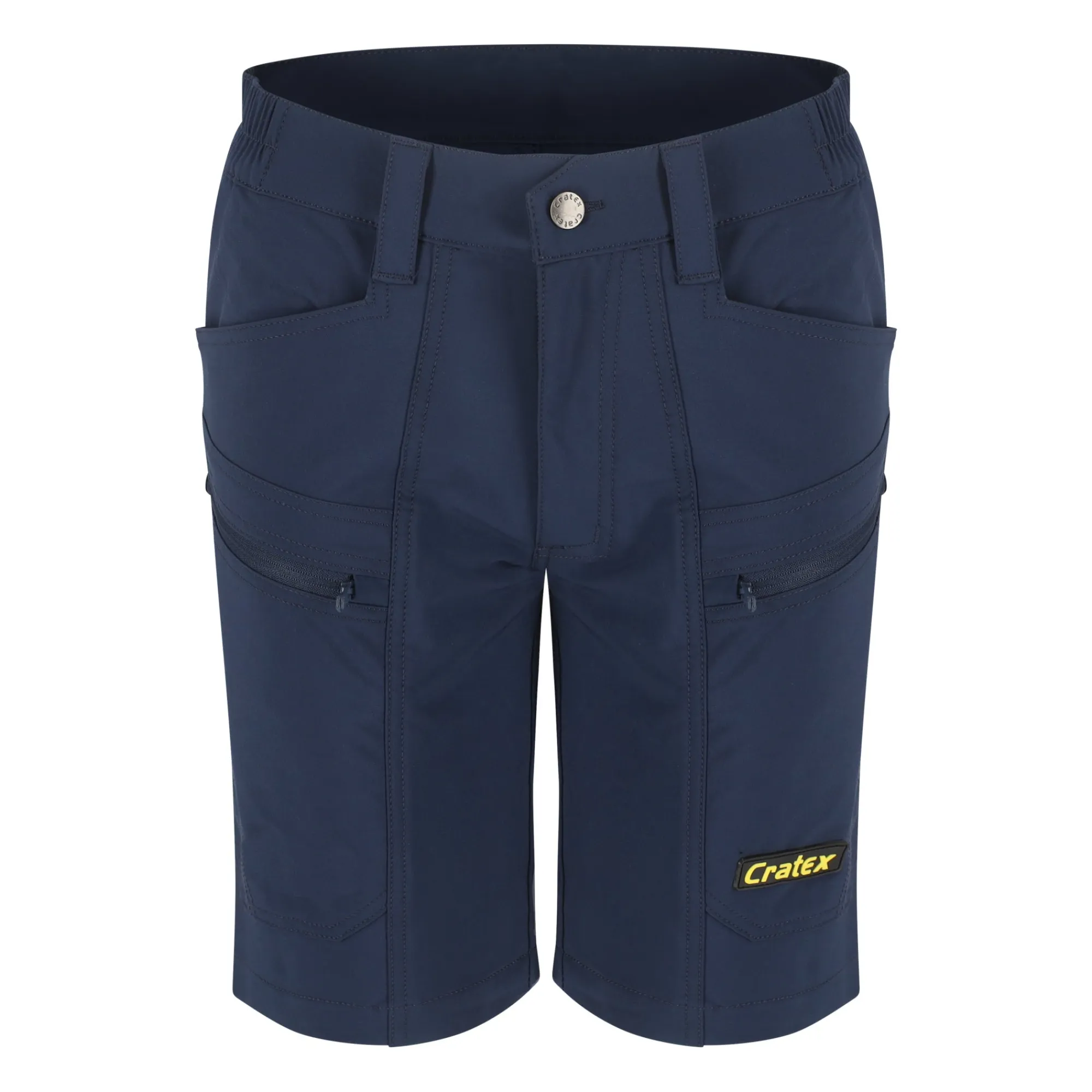 Cratex Werkbroeken>Werkshort Anaheim blauw 42