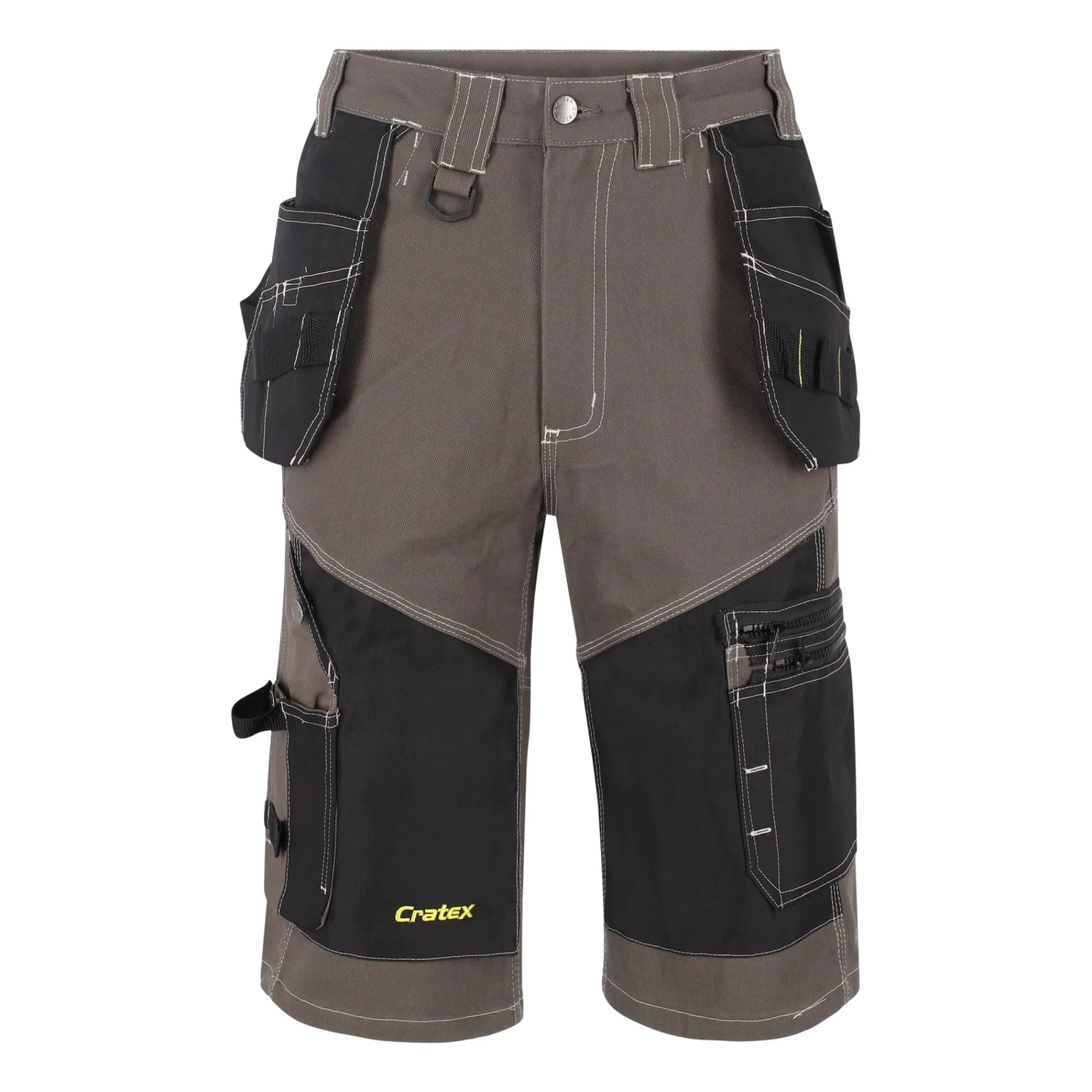 Cratex Werkbroeken>Werkshort Berlijn grijs 42