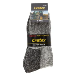 Cratex Werksokken>Werksok thermo 39-42 (2 pak)
