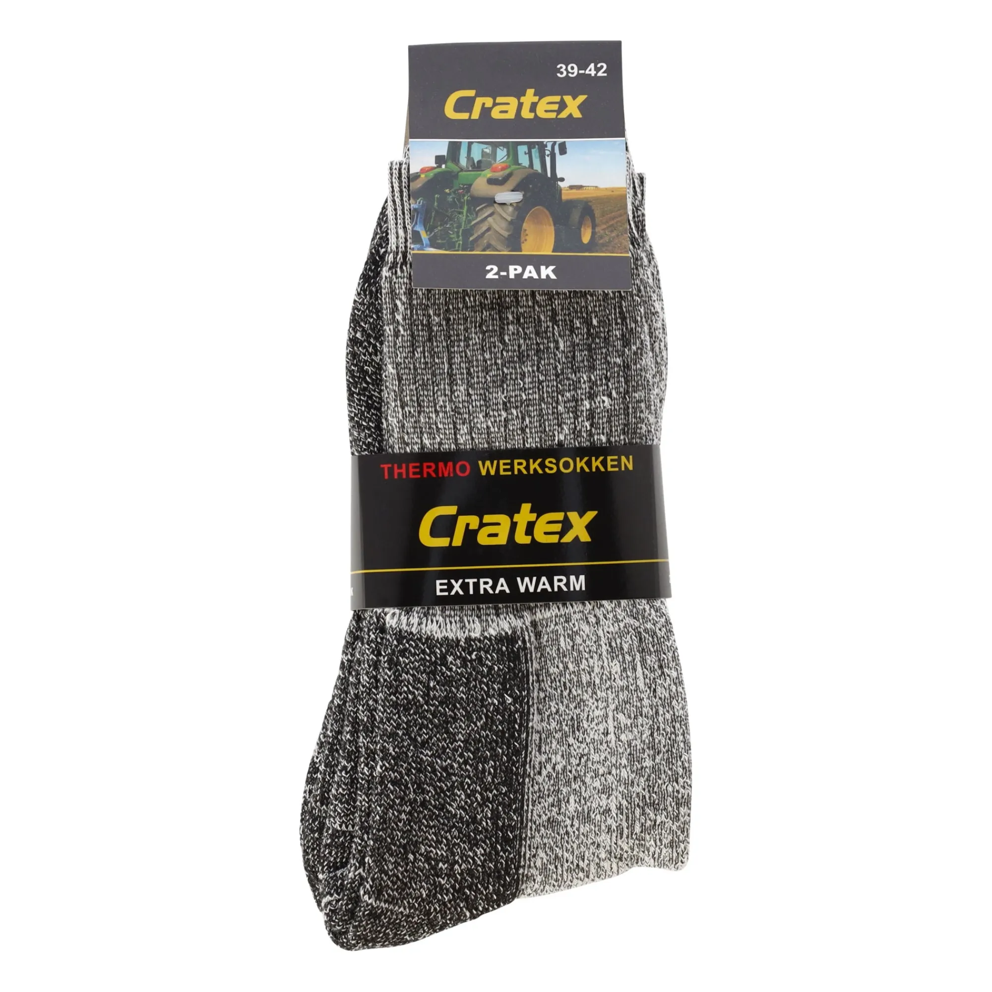 Cratex Werksokken>Werksok thermo 39-42 (2 pak)