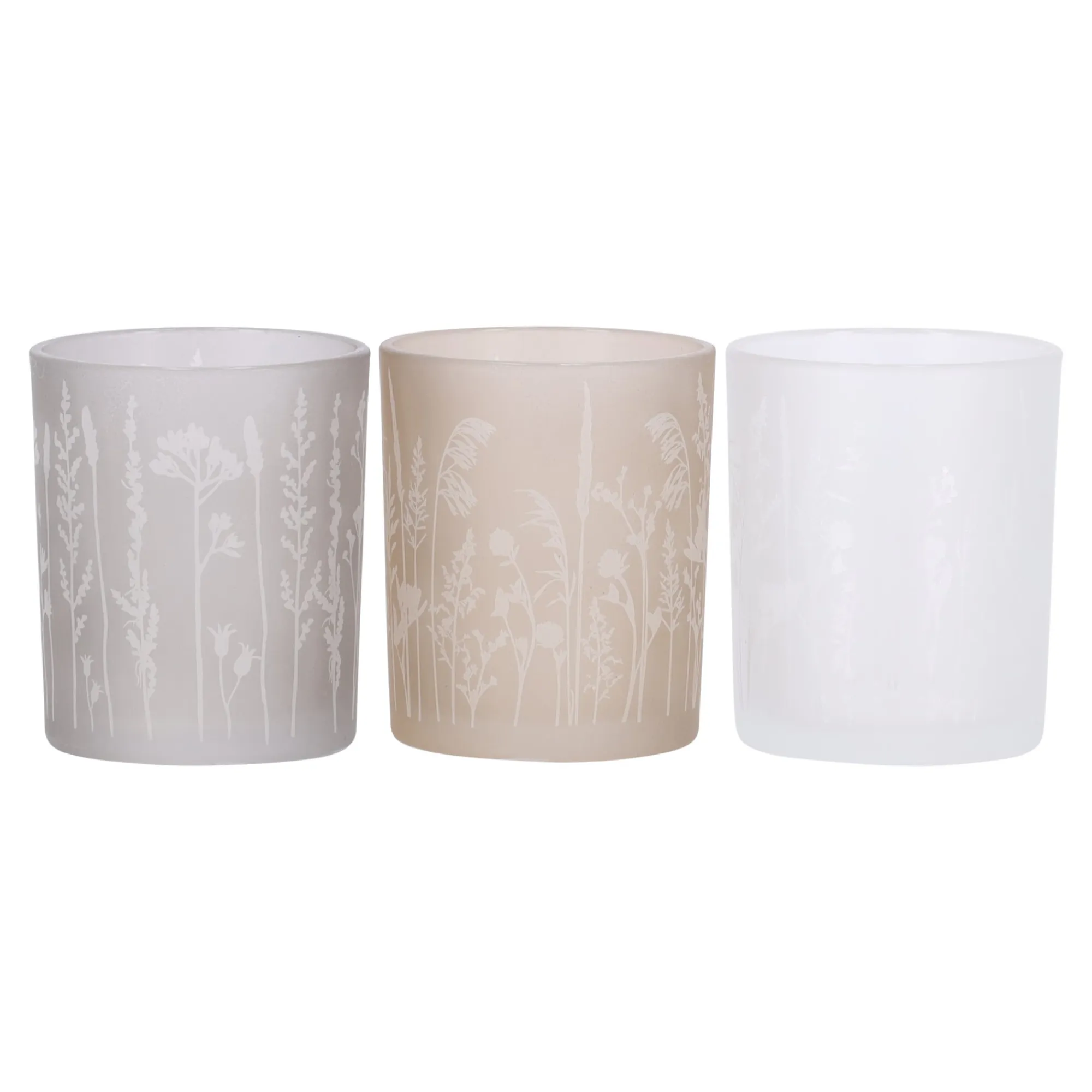 Boltze home Tuindecoratie>Windlicht Graser 8 cm 3 assorti