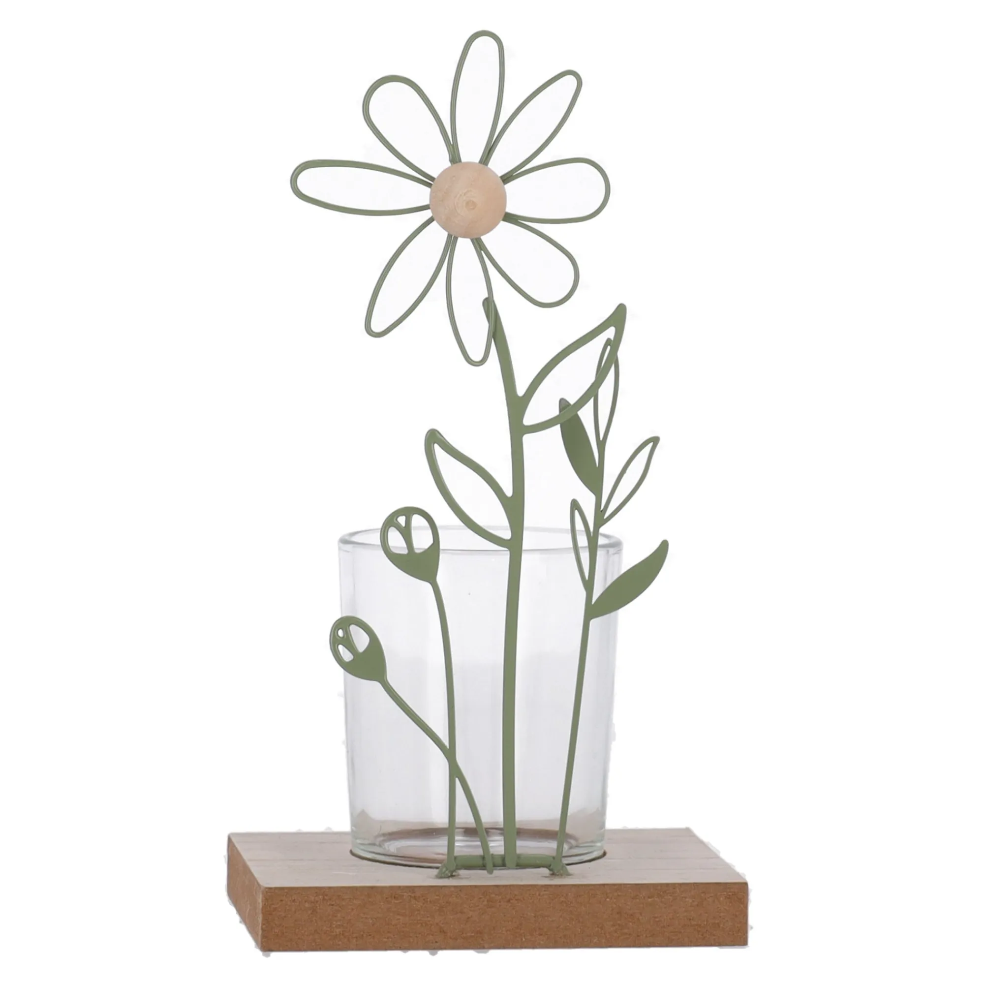 Boltze home Tuindecoratie>Windlicht Kamille 17 cm 2 assorti
