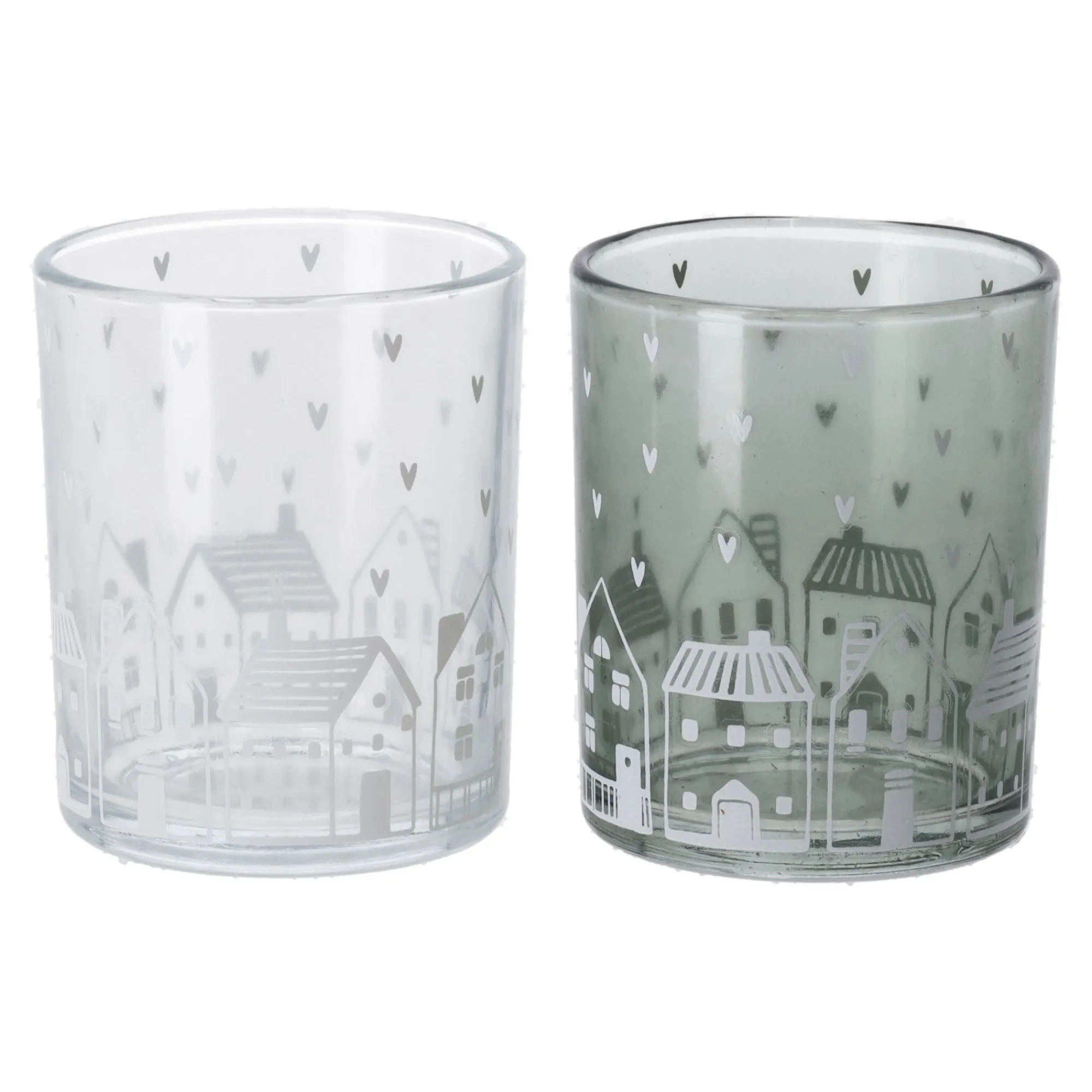 Boltze home Tuindecoratie>Windlicht Nordy 8 cm 4 assorti