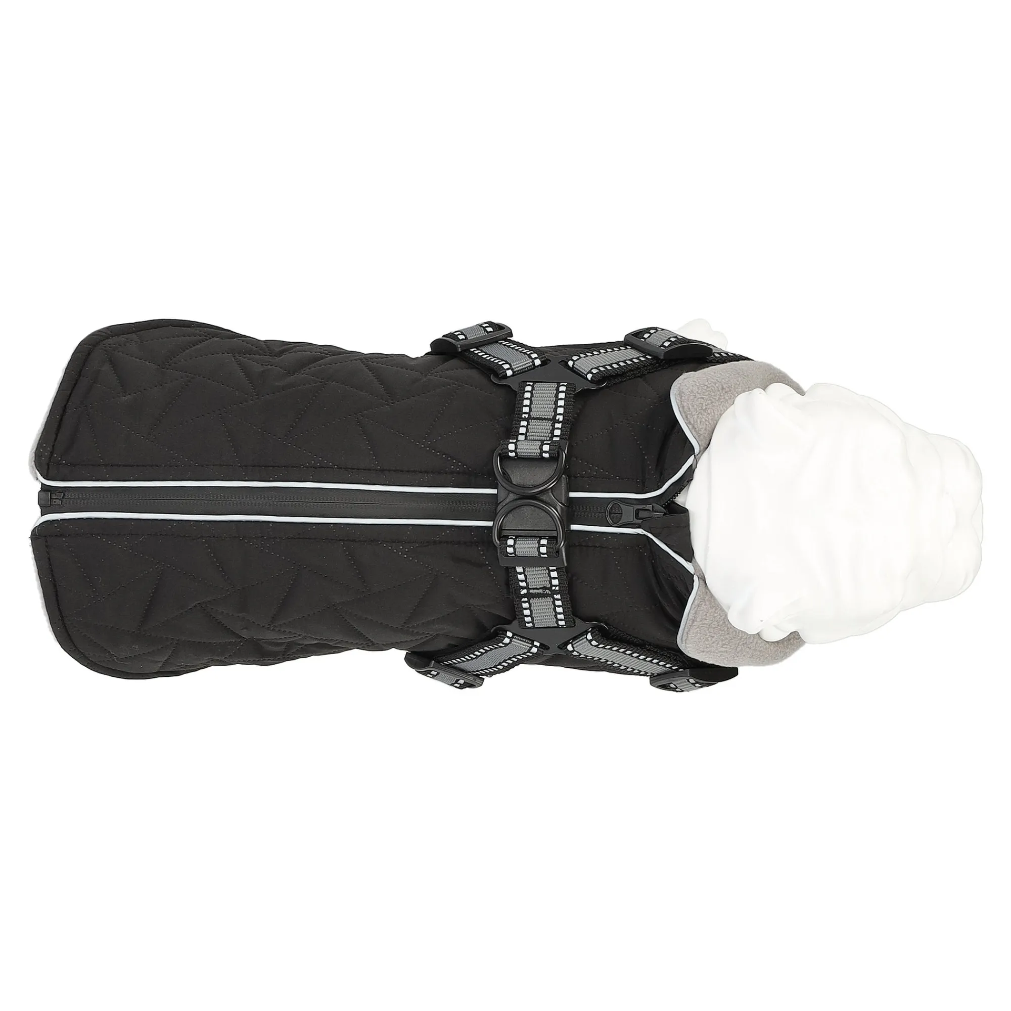 Friendly Pet Hondenjas>Winterjas hond Duker zwart 30cm