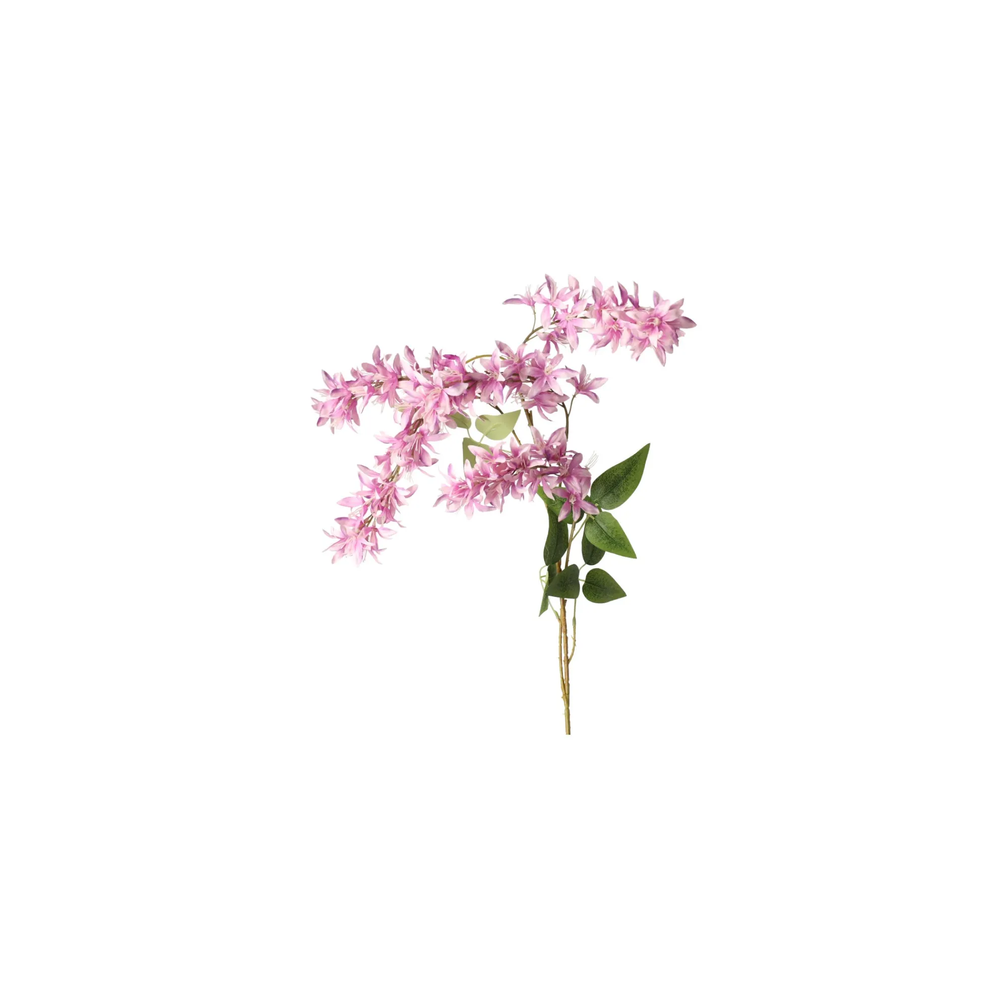Everlands Kunstplanten En Kunstbloemen>Wisteria op steel lila 110 cm