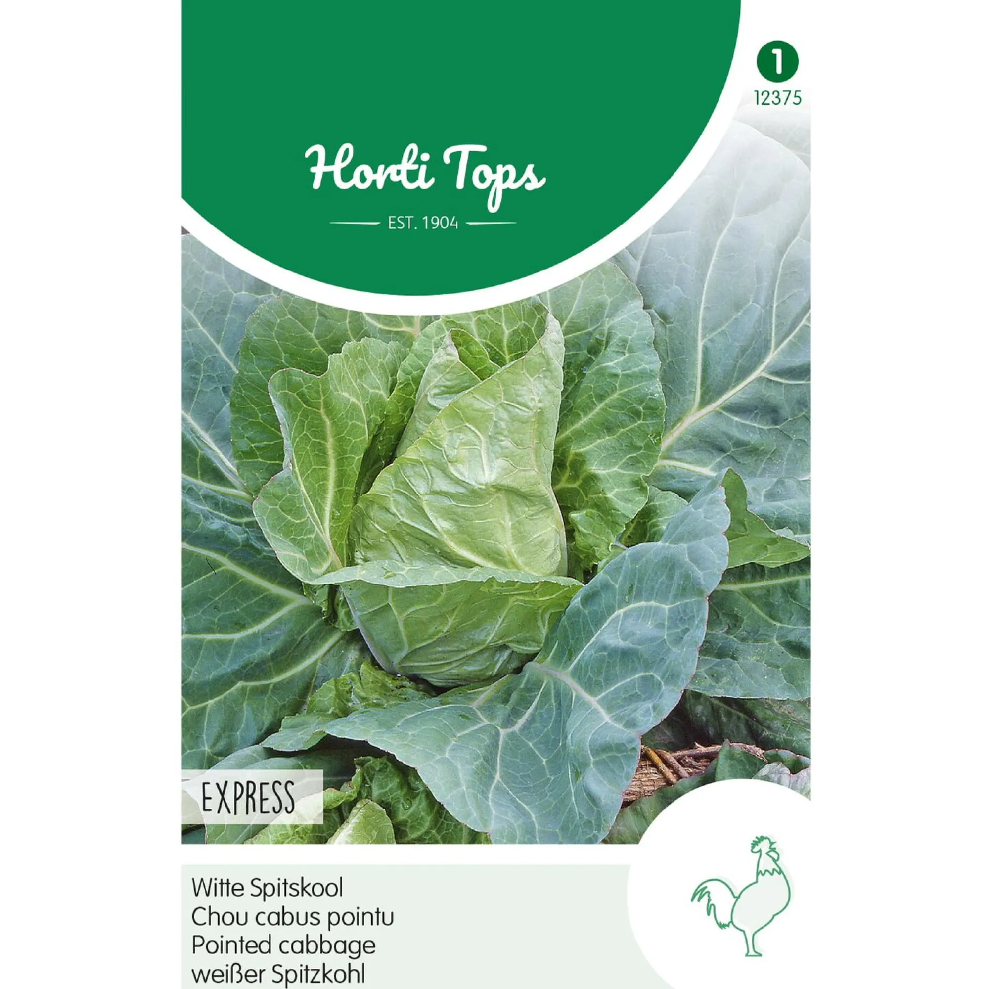 Horti Tops Moestuin>Witte spitskool express zaad