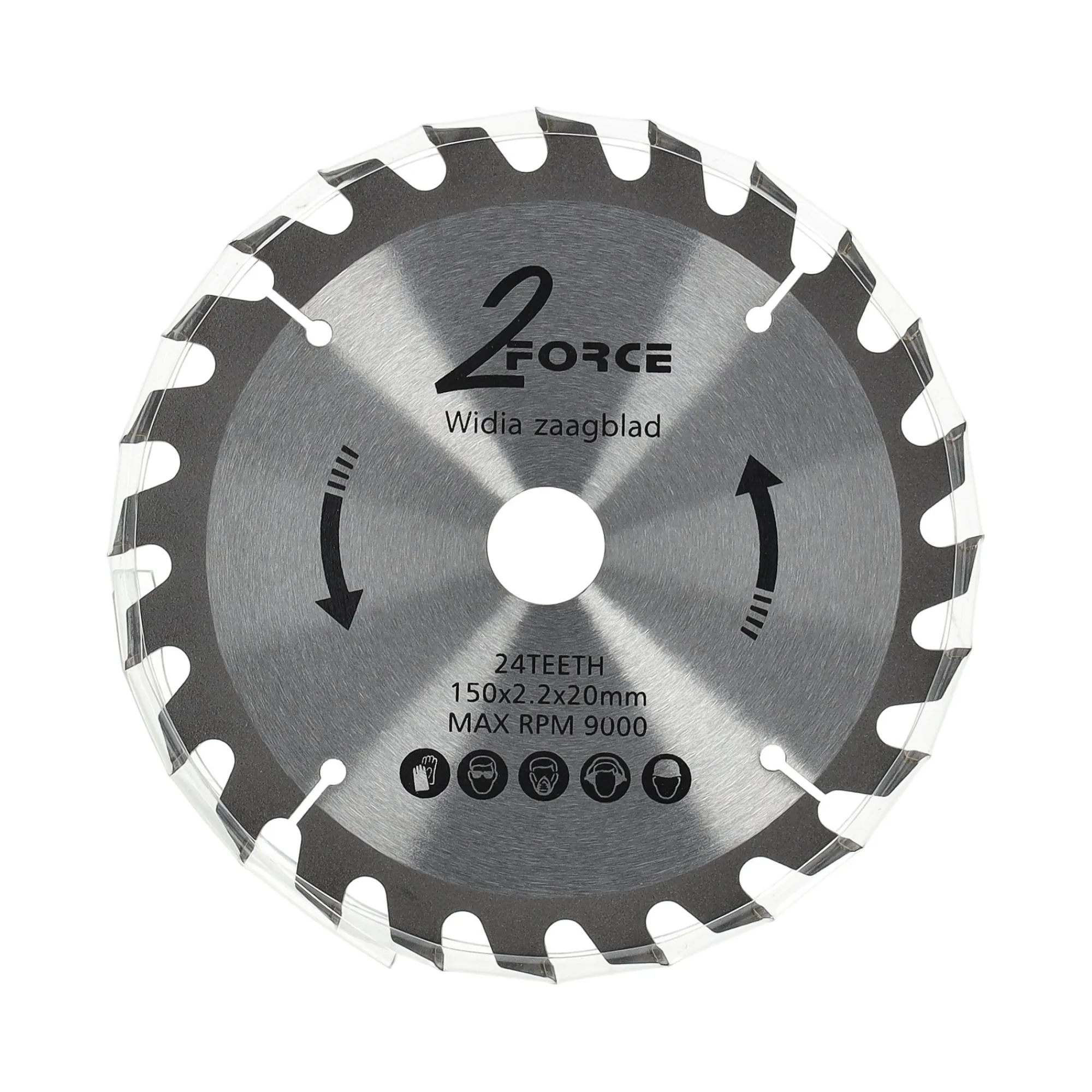 2-Force Toebehoren Elektrisch Gereedschap>Zaagblad Ø150 mm 20as 24T