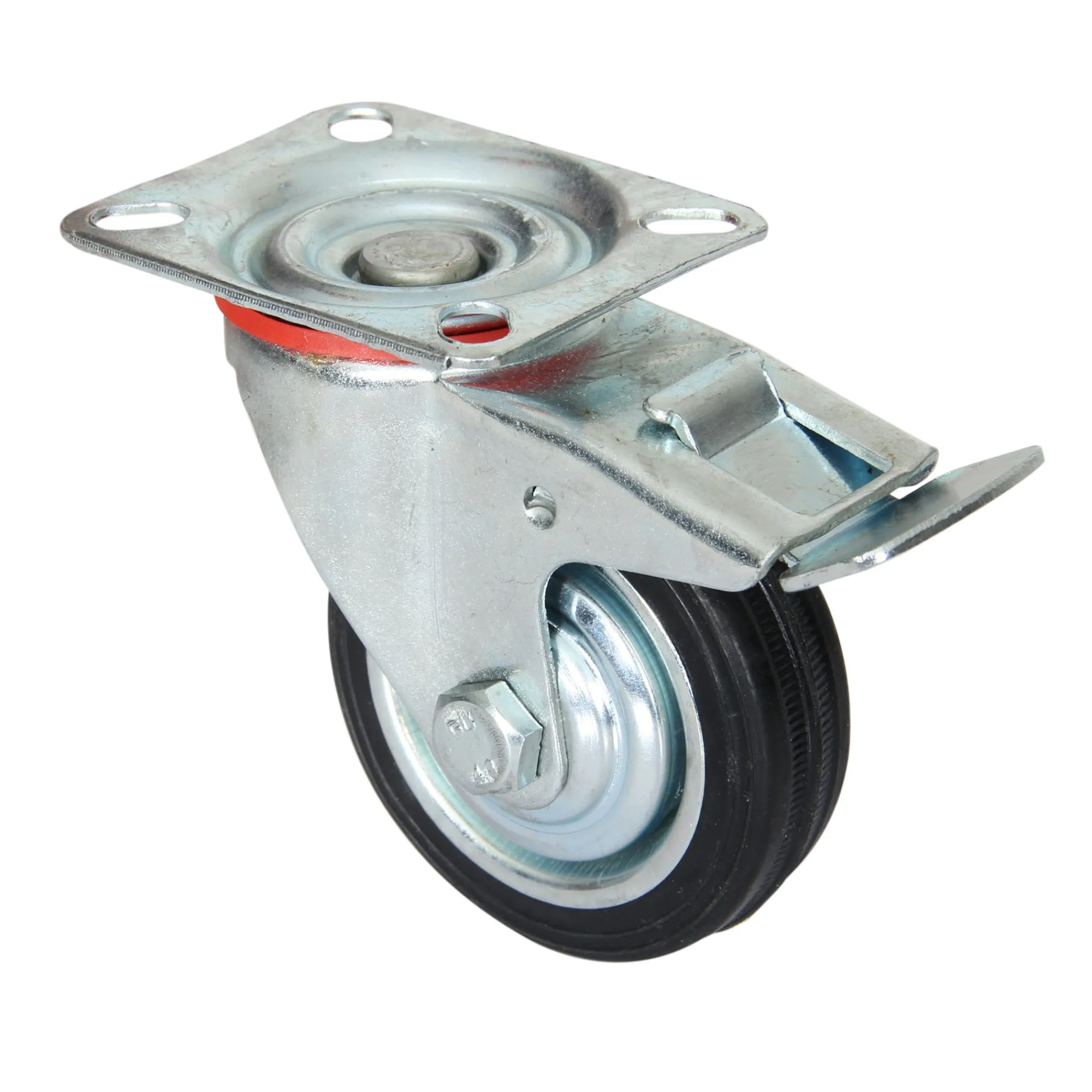 Lotus Transport>Zwenkwiel met rem 75mm